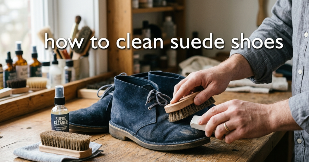 How to Clean Suede Shoes (Easy, Safe & Effective Methods)