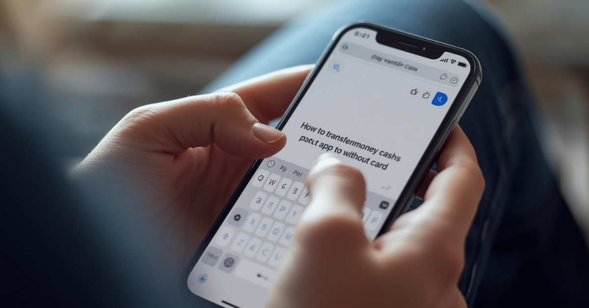 How to Transfer Money from Cash App to Apple Pay Without Card