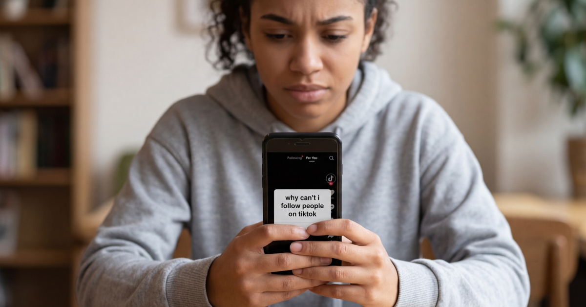 Why Can’t I Follow People on TikTok? A Simple Fix Guide