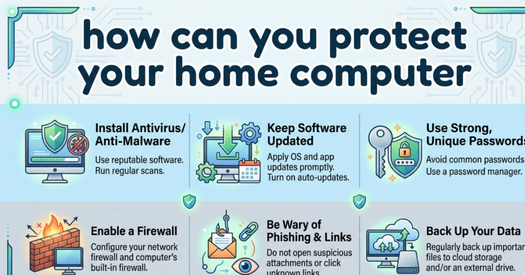 How Can You Protect Your Home Computer?
