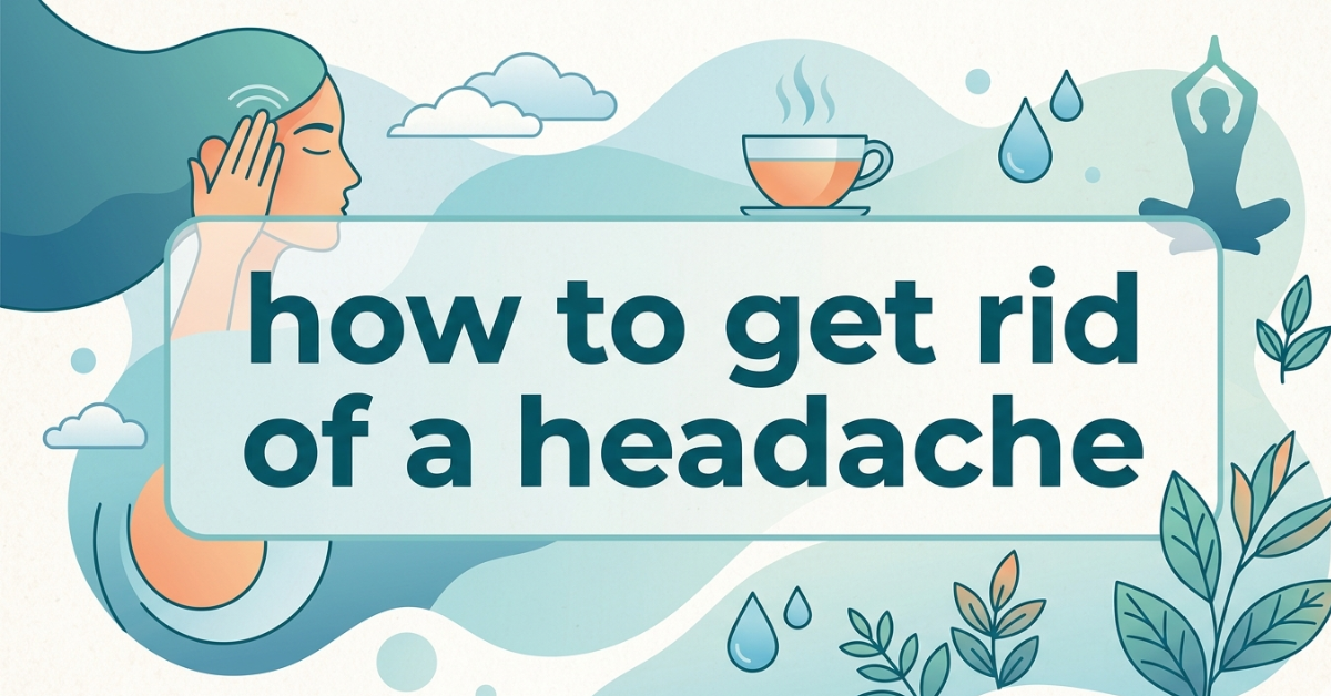How to Get Rid of a Headache: Fast, Natural Relief That Actually Works