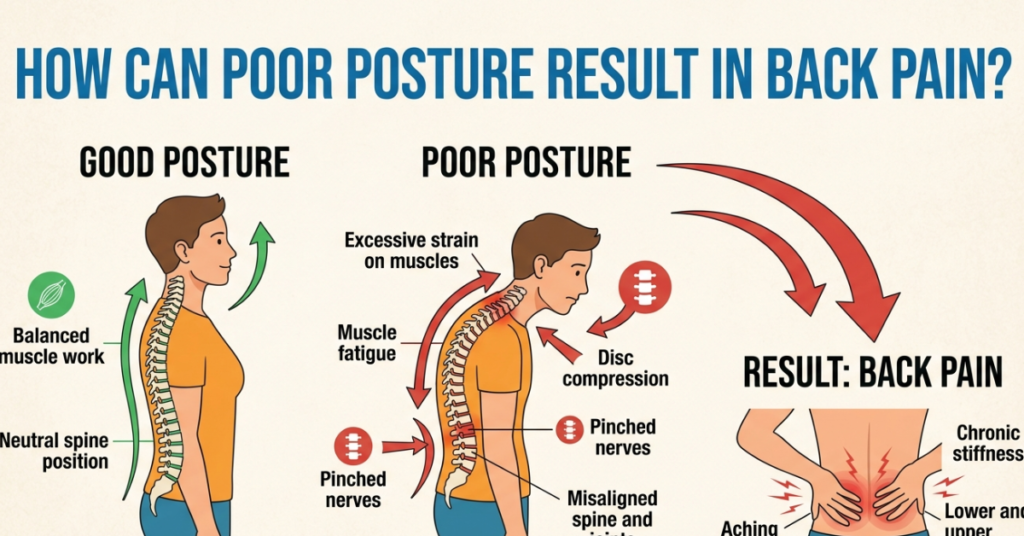 How Can Poor Posture Result in Back Pain?